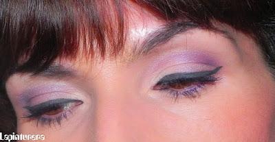 Morado suave con MUA