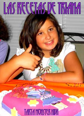 Tarta Monster High (Clawdeen Wolf) para Triana