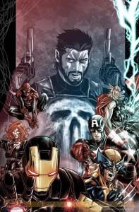 La portada de Punisher War Zone Nº 2 revela diseños de Marvel NOW!