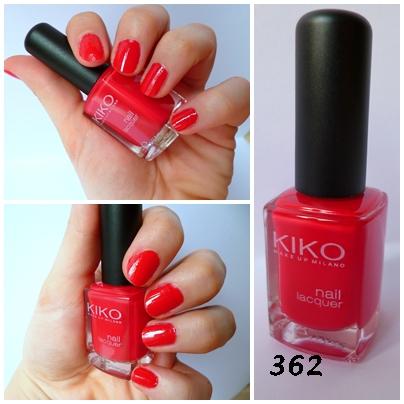 Mis esmaltes de KIKO