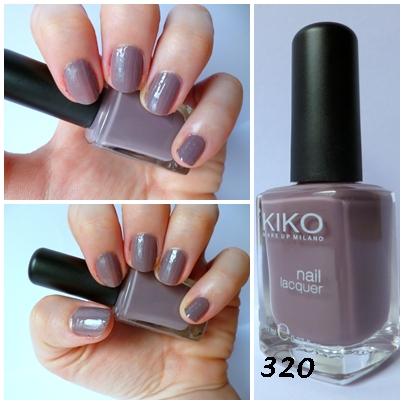 Mis esmaltes de KIKO