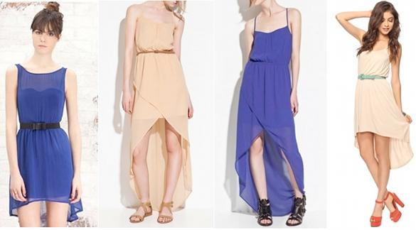 Asimétricos: Top y Falda