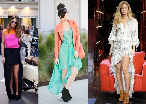 Asimétricos: Top y Falda