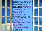 Cartel donación (hecho