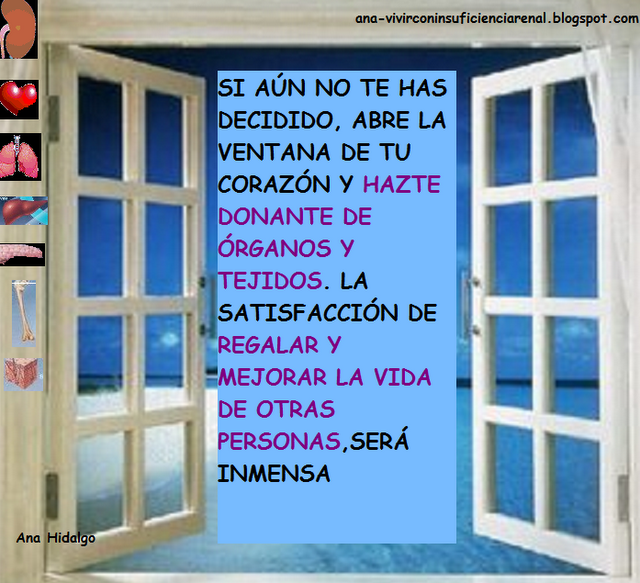 Cartel donación (hecho por mi)