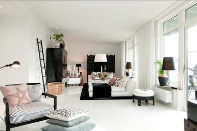 Blanco y Negro Rustico Sueco