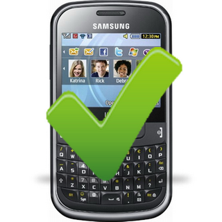 Bueno Positivo Samsung Chat 335