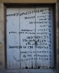 Cambiar de conducta (Graffitti, Tarragona, dic 2010) CAMBIAR LA CONDUCTA