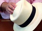 Doblar sombrero Panamá