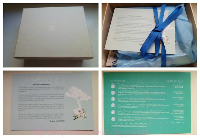 Glossybox BIOtiful la caja ECO