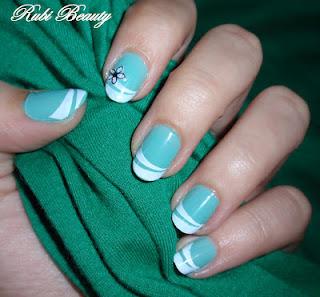 Nail Art - Stamping French Manicure