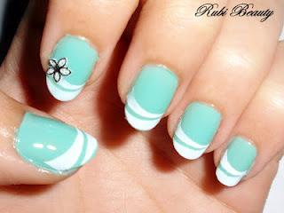 Nail Art - Stamping French Manicure