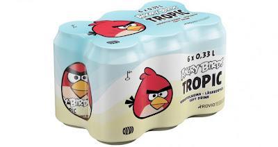 Angry Birds lanza su propia bebida