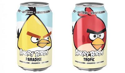 Angry Birds lanza su propia bebida