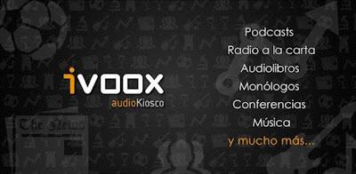 iVoox, la comunidad de audiolibros y radio a la carta llega a los móviles