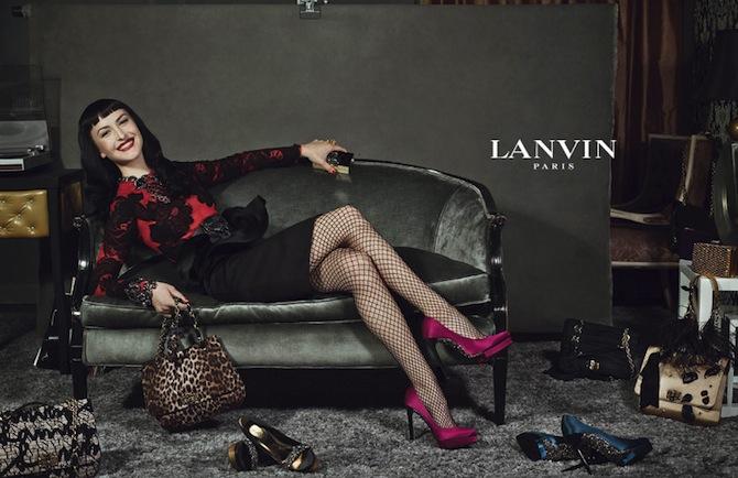 Lanvin no invierte en modelos