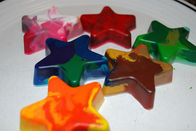 Como reciclar las ceras de colores y ahorrar dinero