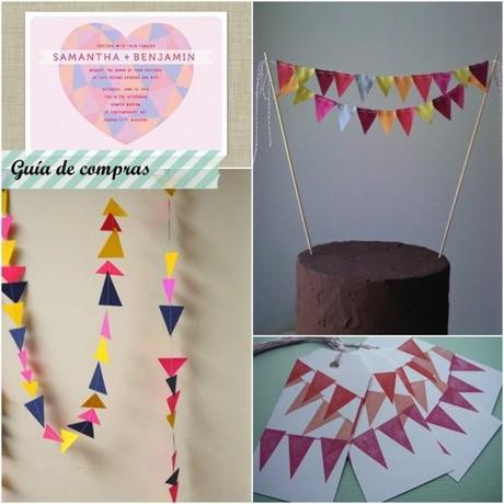 Inspiración. Triángulos-Guía de compras/Triangles-Shopping Guide