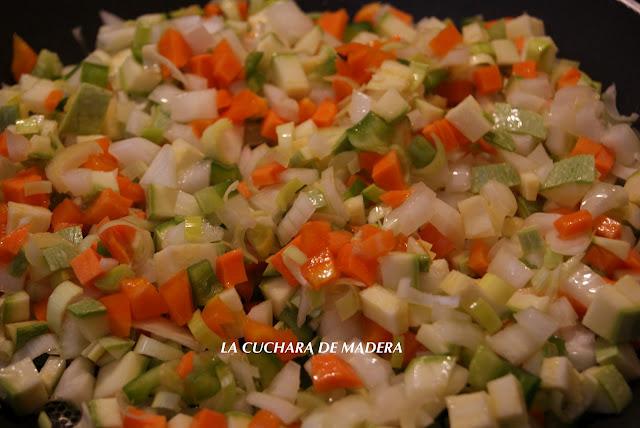 ARROZ CON VERDURAS Y POLLO