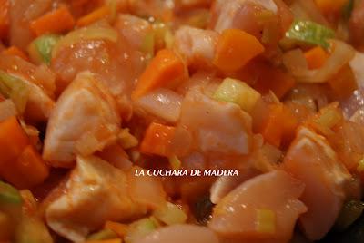 ARROZ CON VERDURAS Y POLLO