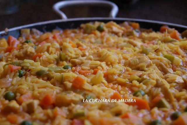ARROZ CON VERDURAS Y POLLO