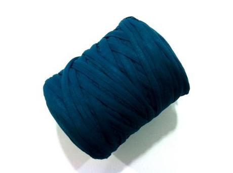 Rollo de trapillo o tiras de tela reciclada para tejer XL punto ganchillo o crochet