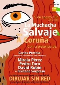 Presentación La Muchacha Salvaje en FNAC a Coruña
