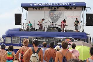 HOY RED BULL TOUR BUS EN EL FESTIVAL ARENAL SOUND (BURRIANA, CASTELLÓN)