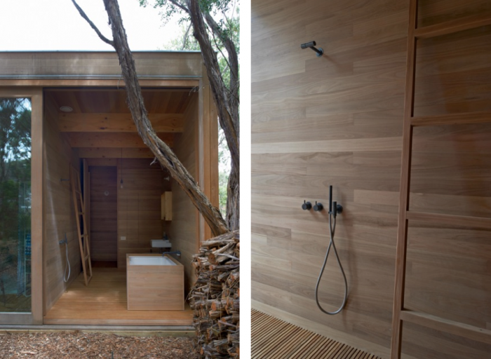 O'Connor-Houle-Melbourne-Mornington-Peak-wood-lined-master-bath-and-shower-outdoor