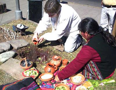 Celebración de la Pachamama