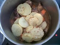 Pollo a la cerveza con olla express