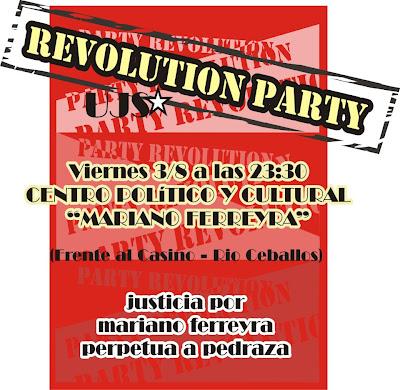 Río Ceballos: Fiesta hacia la marcha por Mariano Ferreyra