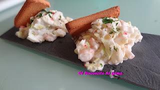 ENSALADILLA DE MARISCOS (Todo un clásico)