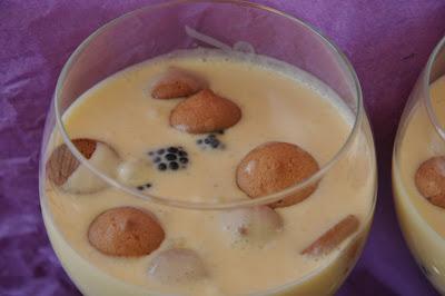 Crema De Mascarpone Con Moras Y Galletas