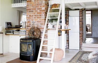 Cabana Sueca en Maderas Oscuras