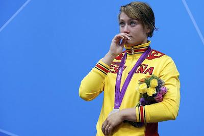 Mireia Belmonte se libera con la plata en los 200 mariposa