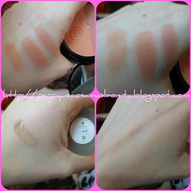 Maquillaje rápido en tonos naranjas y rosas