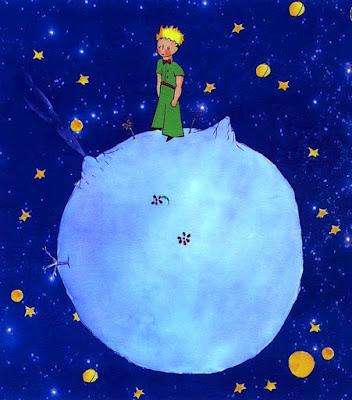 El huérfano reflejo de lo invisible, de lo esencial; o no se ve sino con el corazón.