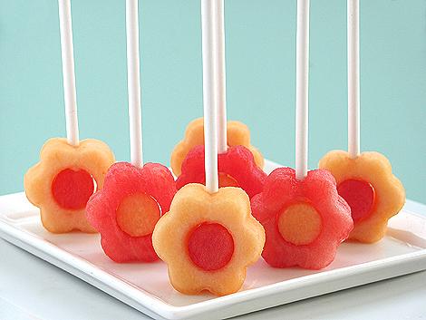 DIY Summer Kids- Fruta pops...¿Melón o sandía?
