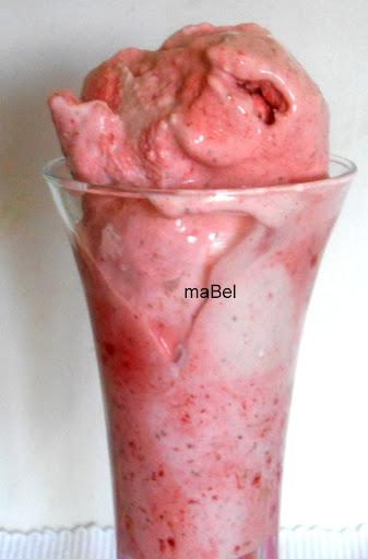 Helados de fruta instantáneos (yonanas)