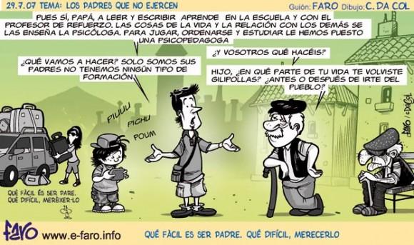 Humor y niños en verano