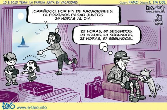 Humor y niños en verano
