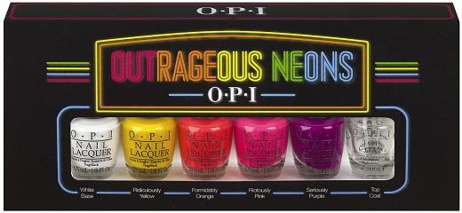 OPI lanza Limited Edition Outrageous Neons, las lacas fluorescentes
