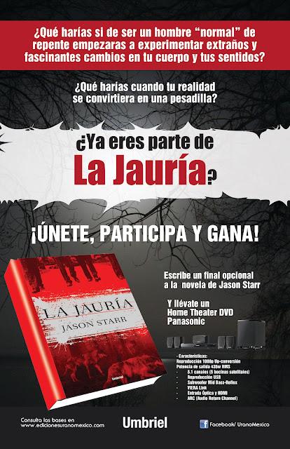 Concurso La jauría. Escribe un final alternativo y gana un Home Theater