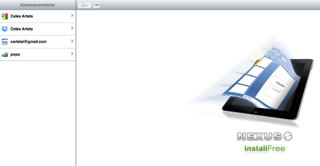 InstallFree Nexus: sincronizando ficheros en la nube