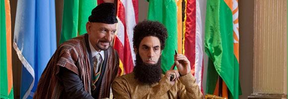 Ben Kingsley y Sacha Baron Cohen en 'El dictador'