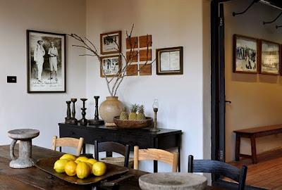 Cuadros en Interiores Rusticos