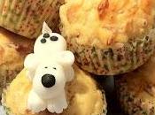 Muffins jamón queso