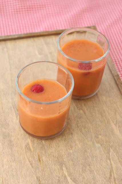Summer Drinks -Gazpacho de frambuesa