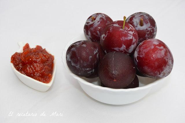 MERMELADA DE CIRUELAS ROJAS